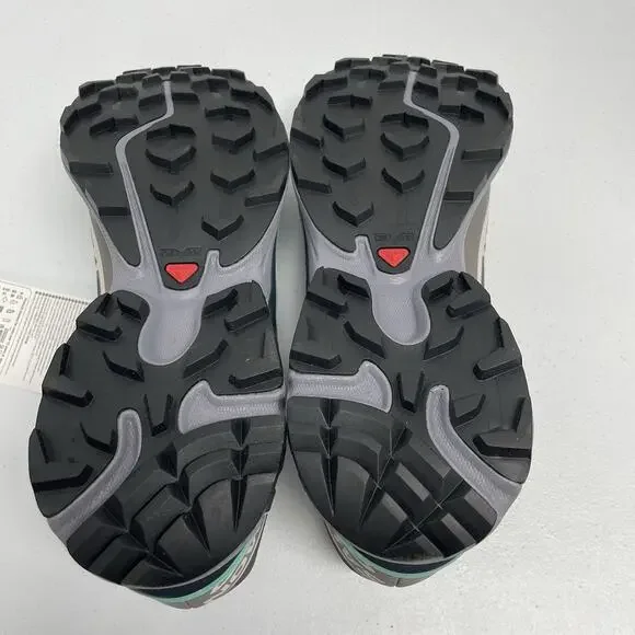 Salomon XT-6 Nine Iron Waterfall L47620500 Size 13 Black Hiking Trail Running
